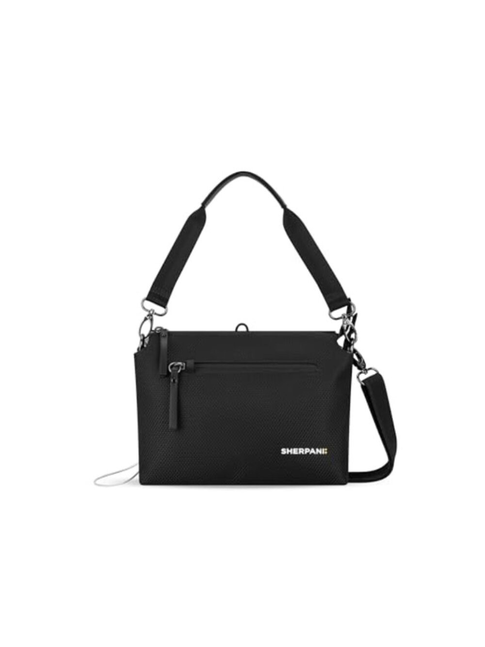 Anti Theft Crossbody Purse RFID Recycled Nylon Lightweight Travel Bag